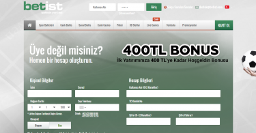 Betiste üye ol